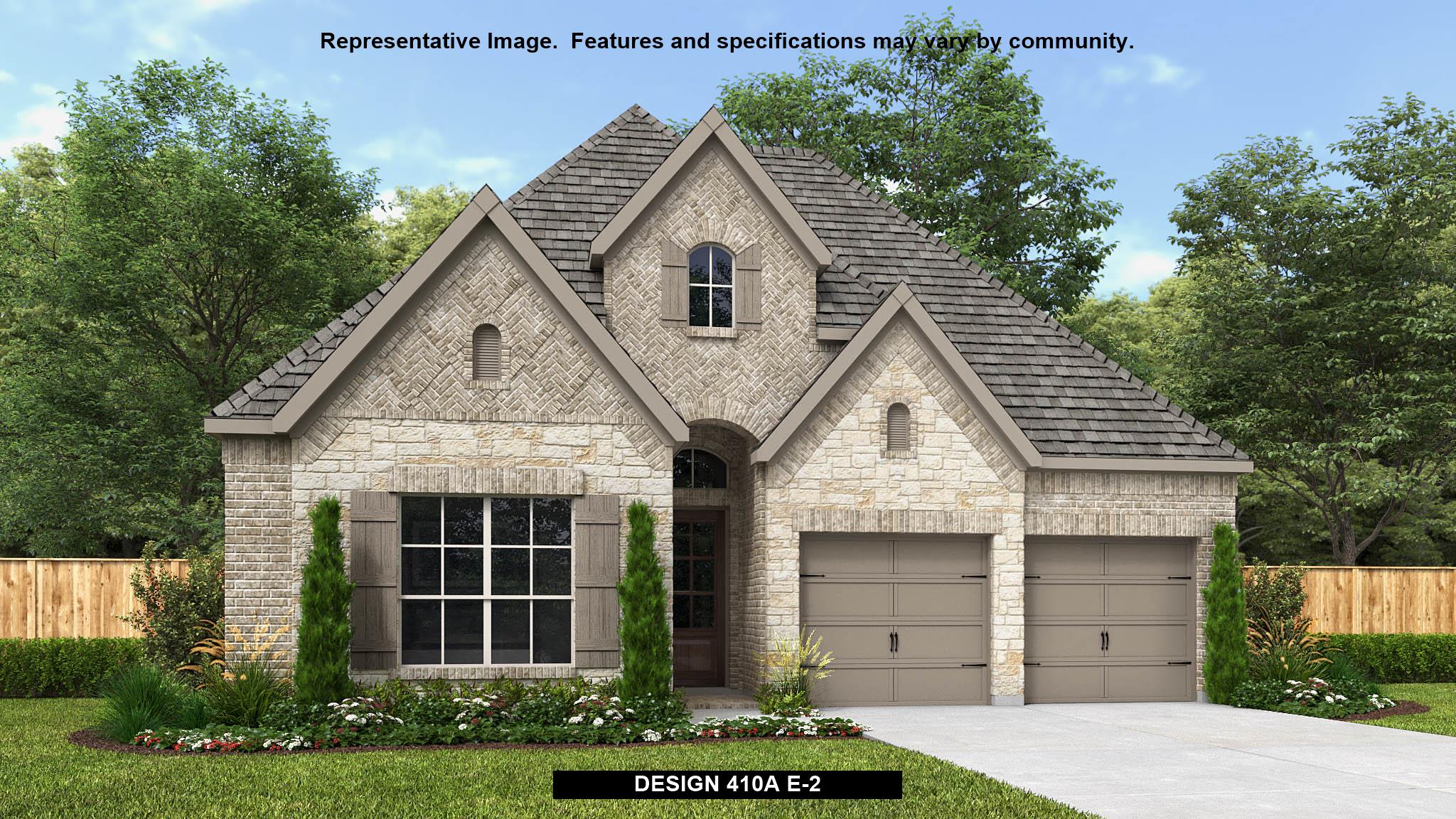 4 Bed/3 Bath Home Plan 410A in The Tribute 50'