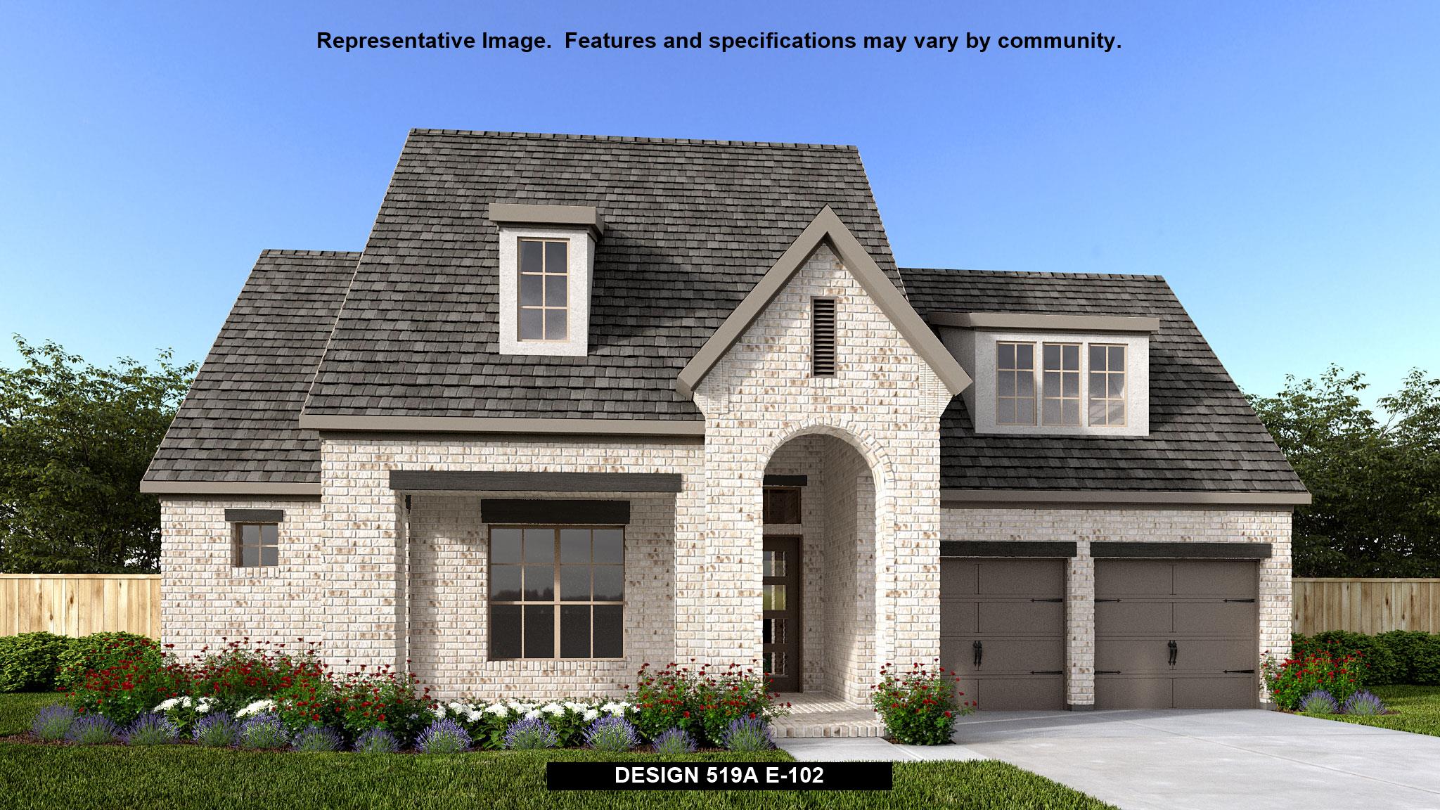 4 Bed/3 Bath Home Plan 519A in Walsh 70'