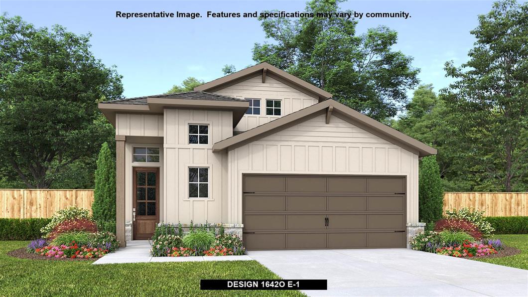 New Home Design, 1,642 sq. ft., 3 bed / 2.0 bath, 2-car garage