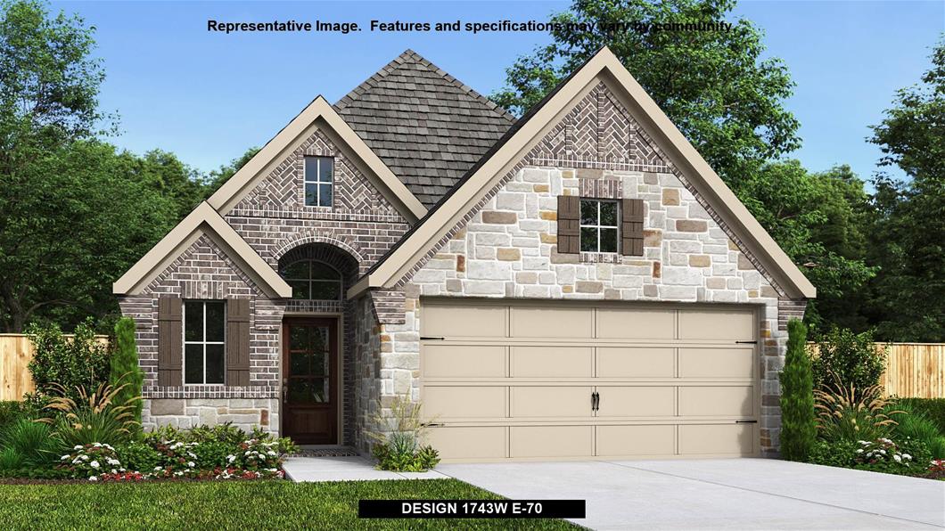 Available to build in Ladera 40' | Design 1743W | Perry Homes