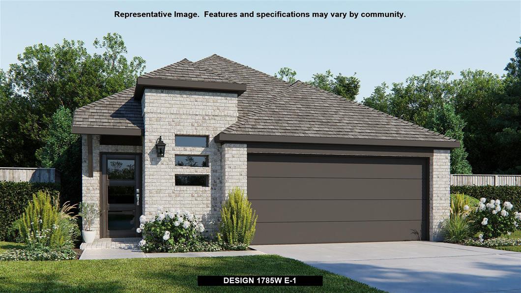New Home Design, 1,785 sq. ft., 4 bed / 3.0 bath, 2-car garage