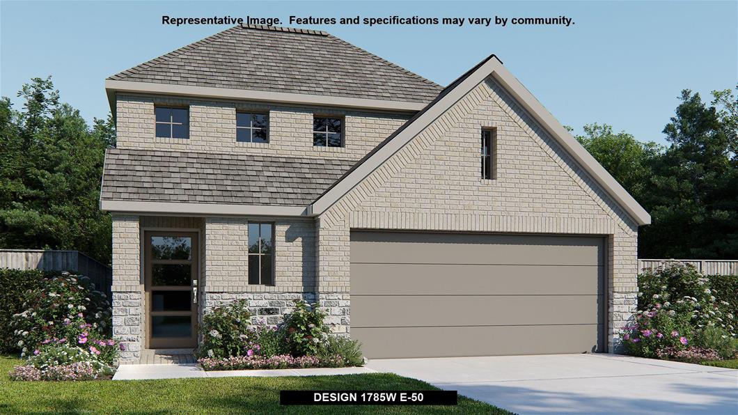 New Home Design, 1,785 sq. ft., 4 bed / 3.0 bath, 2-car garage