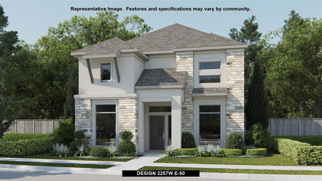 New Home Design, 2,257 sq. ft., 4 bed / 2.5 bath, 2-car garage