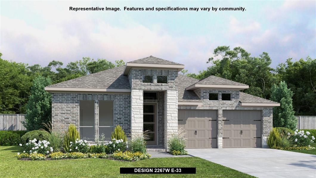 New Home Design, 2,267 sq. ft., 4 bed / 2.5 bath, 2-car garage
