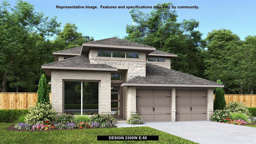 New Home Design, 2,300 sq. ft., 4 bed / 3.5 bath, 2-car garage