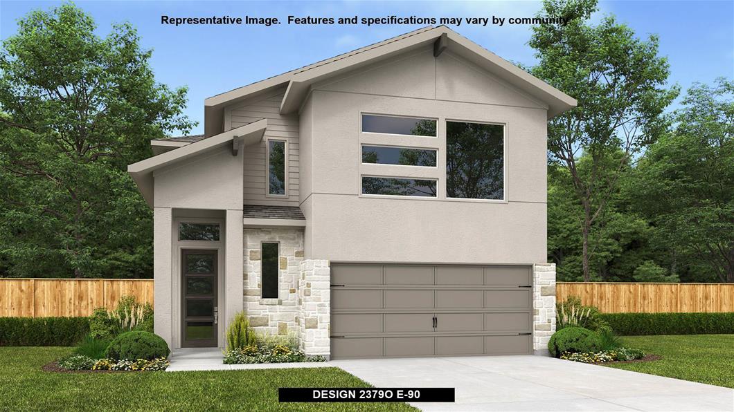 New Home Design, 2,379 sq. ft., 4 bed / 2.5 bath, 2-car garage