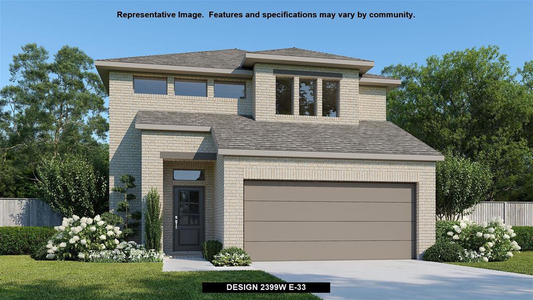 New Home Design, 2,618 sq. ft., 4 bed / 3.5 bath, 2-car garage