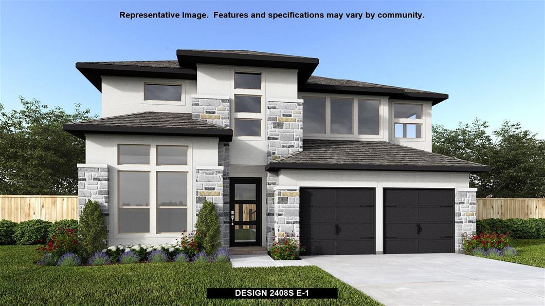 New Home Design, 2,408 sq. ft., 4 bed / 3.0 bath, 2-car garage