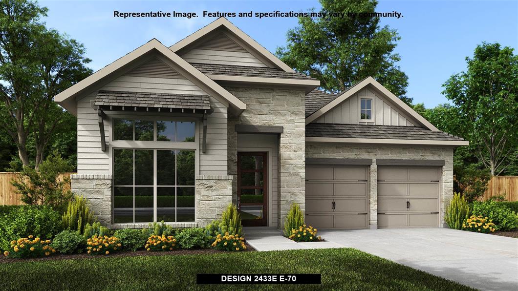 Available to build in Veramendi 50' - Now Open | Design 2433E | Perry Homes