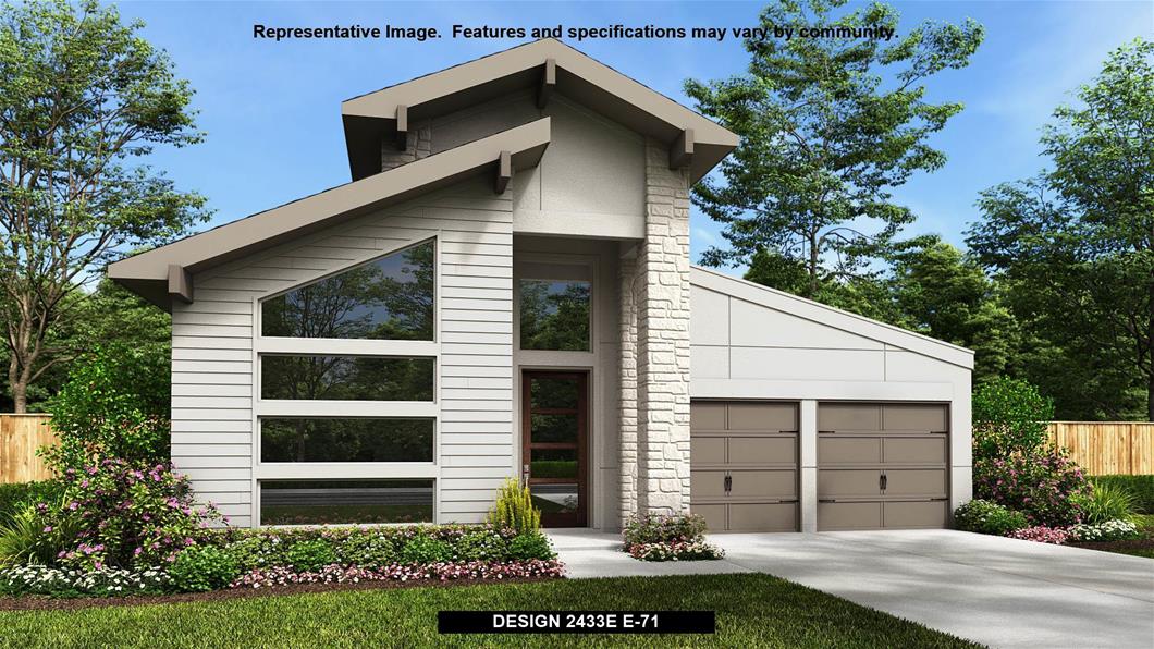 New Home Design, 2,433 sq. ft., 4 bed / 3.0 bath, 2-car garage