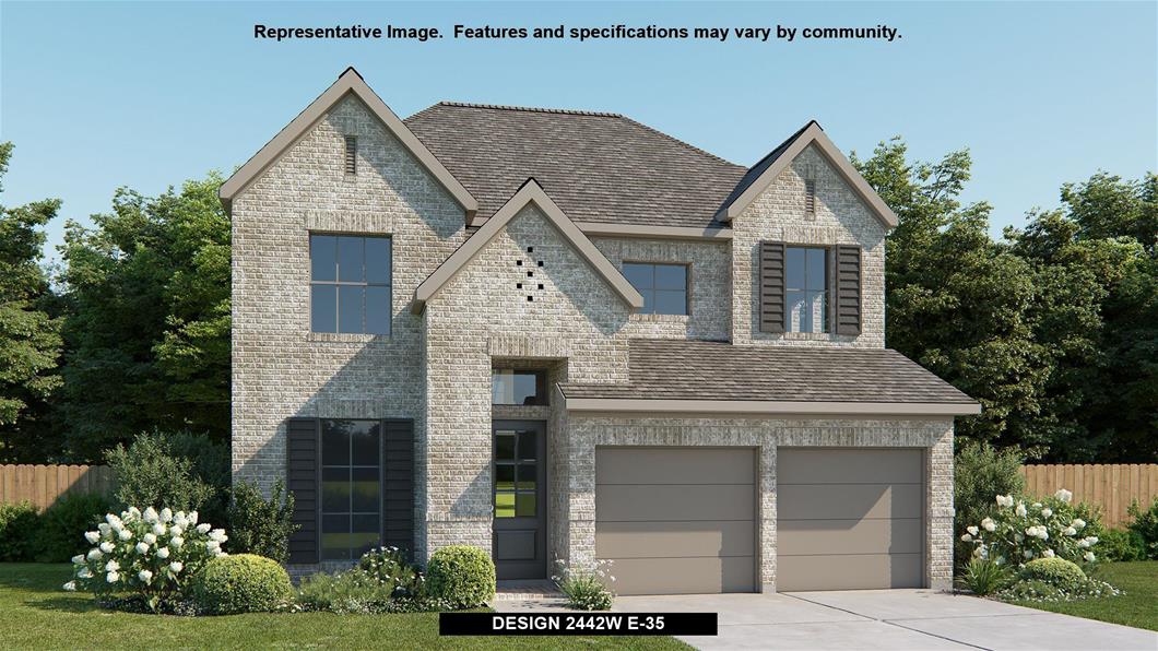Available to build in The Groves 45' | Design 2442W | Perry Homes