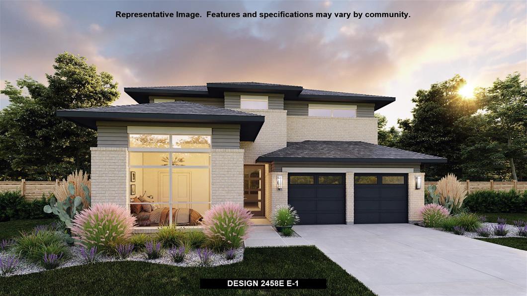 New Home Design, 2,458 sq. ft., 4 bed / 3.0 bath, 2-car garage