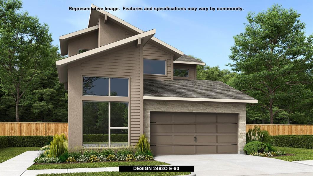New Home Design, 2,463 sq. ft., 4 bed / 3.5 bath, 2-car garage