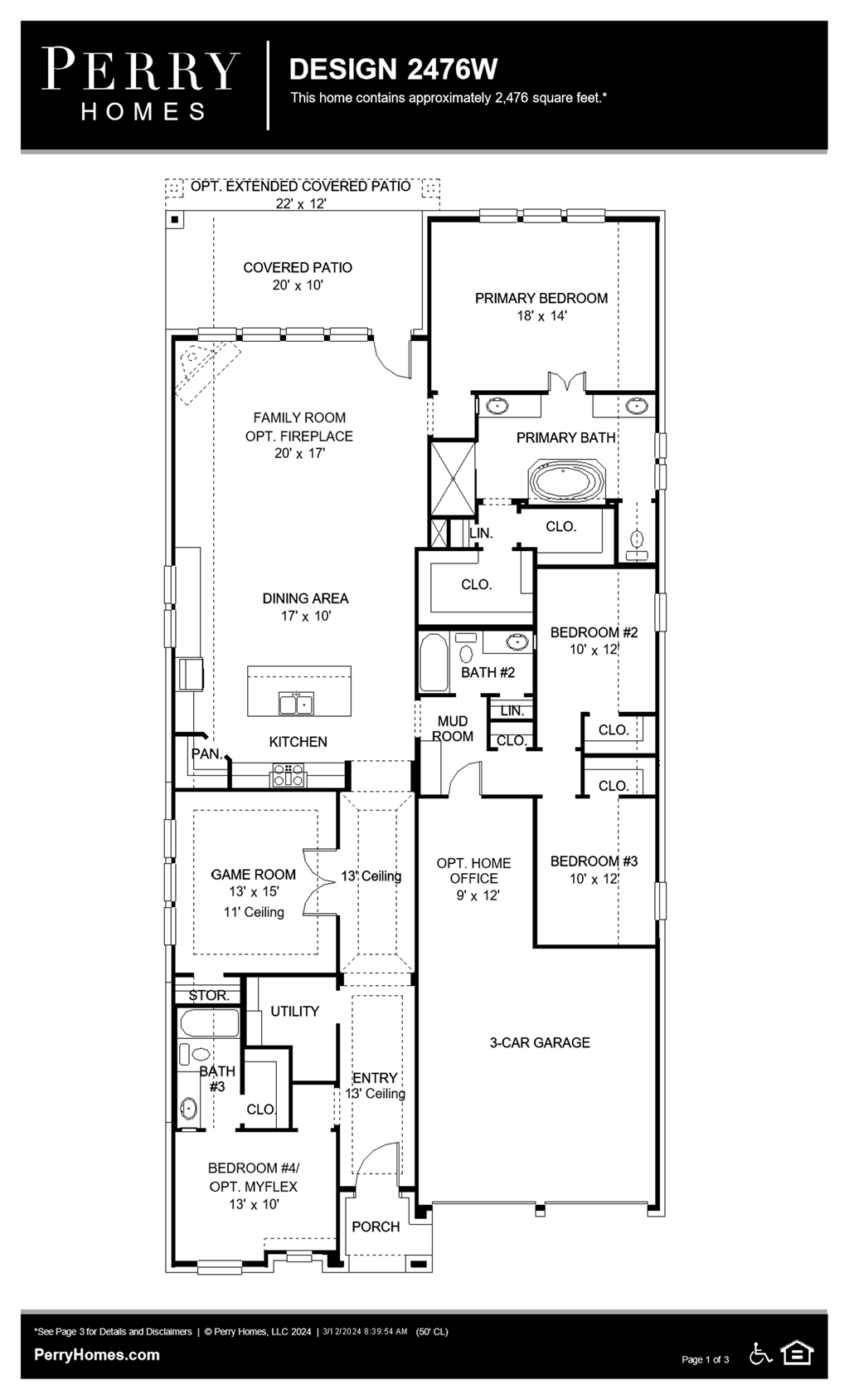 Floor Plan for 2476W