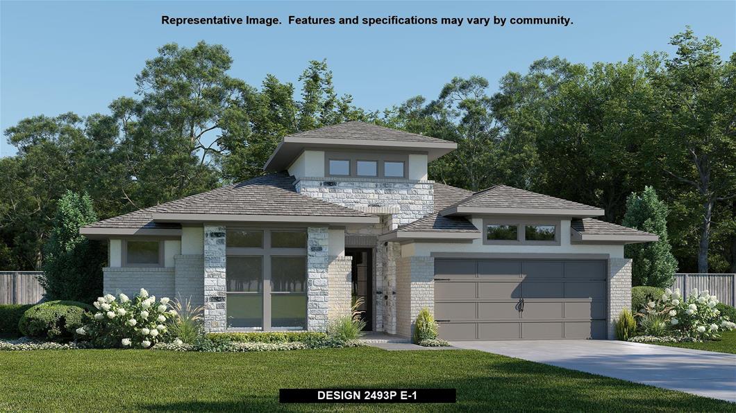 New Home Design, 2,493 sq. ft., 4 bed / 3.0 bath, 3-car garage