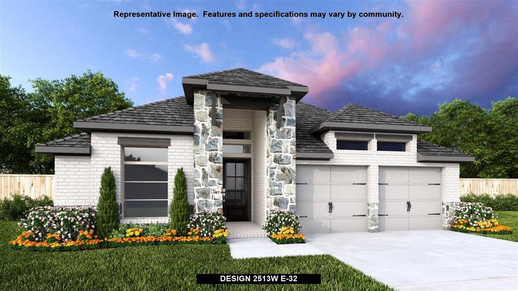 New Home Design, 2,513 sq. ft., 4 bed / 3.0 bath, 3-car garage