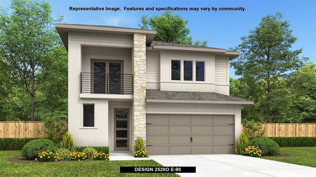 New Home Design, 2,528 sq. ft., 4 bed / 3.5 bath, 2-car garage