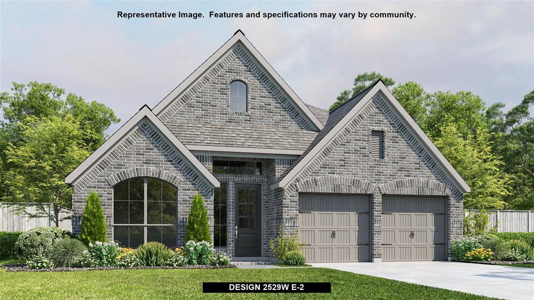 Available to build in 6 Creeks 50' | Design 2529W | Perry Homes