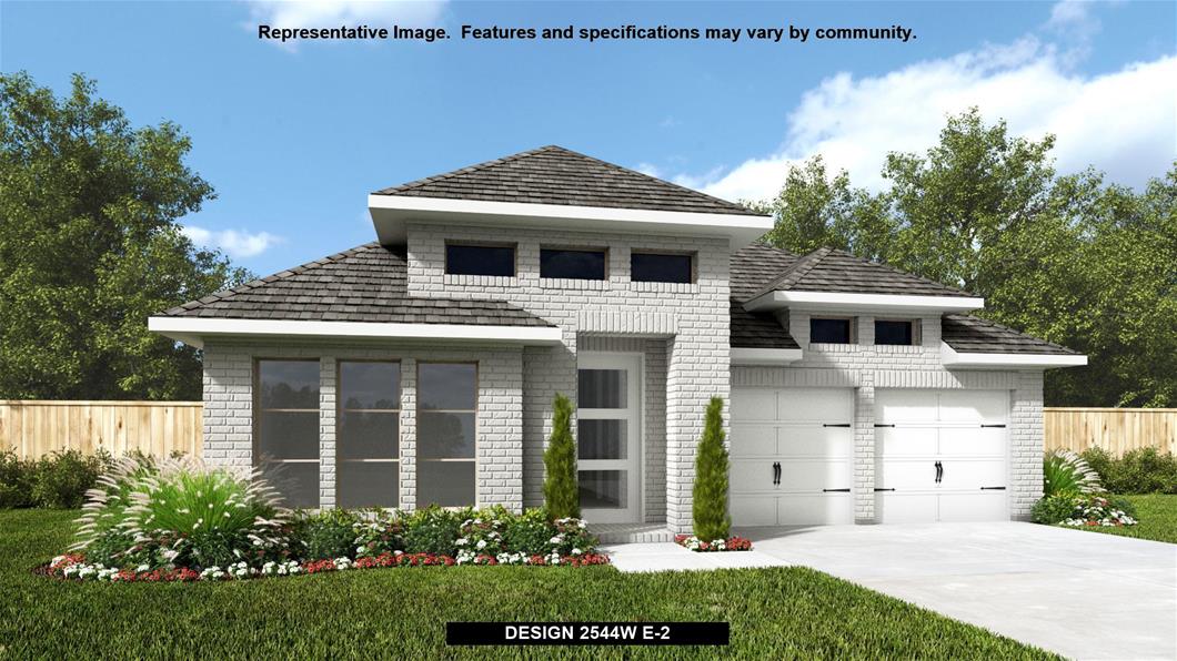 New Home Design, 2,544 sq. ft., 4 bed / 3.0 bath, 2-car garage