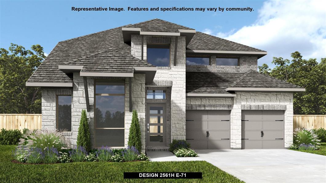 New Home Design, 2,561 sq. ft., 4 bed / 3.0 bath, 3-car garage