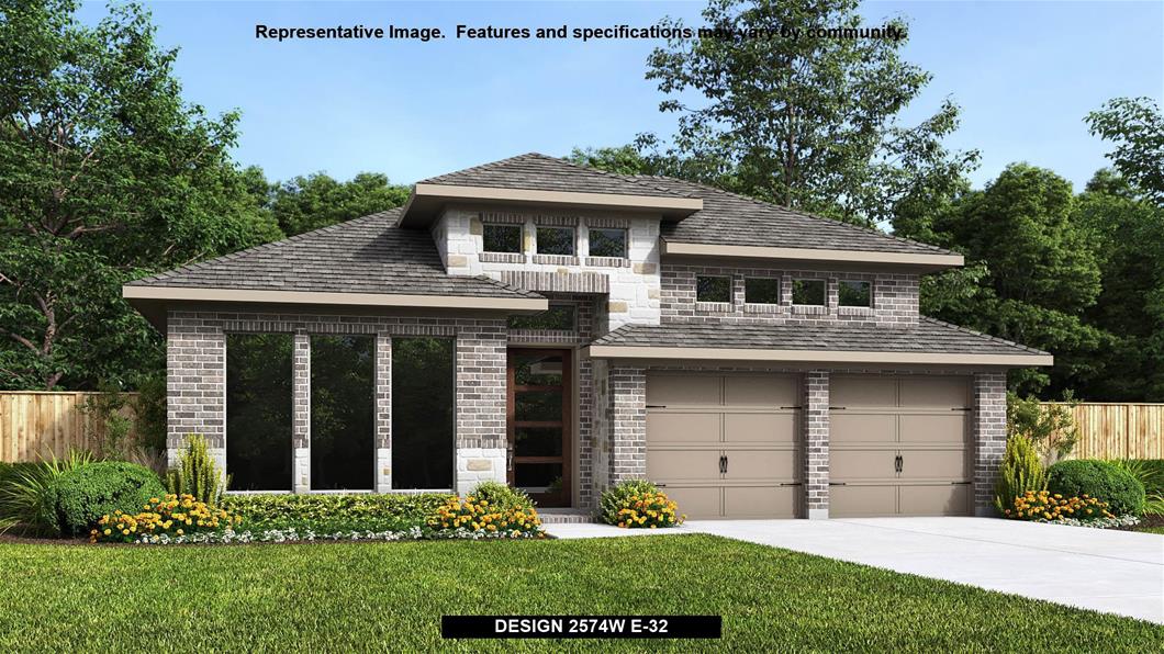 New Home Design, 2,574 sq. ft., 4 bed / 3.5 bath, 2-car garage