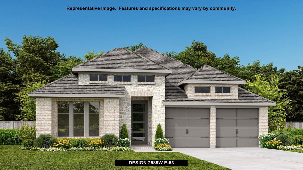 New Home Design, 2,589 sq. ft., 4 bed / 3.0 bath, 2-car garage