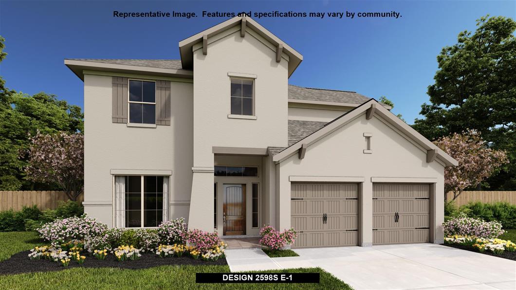 New Home Design, 2,598 sq. ft., 4 bed / 2.5 bath, 2-car garage