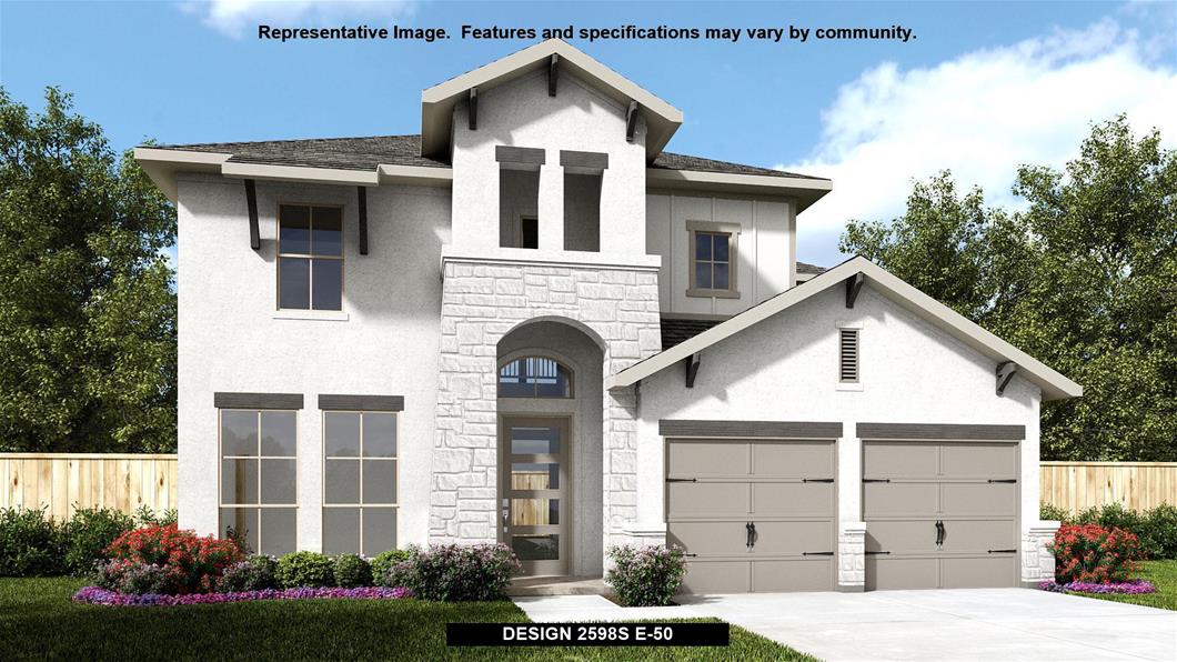 New Home Design, 2,598 sq. ft., 4 bed / 3.5 bath, 2-car garage
