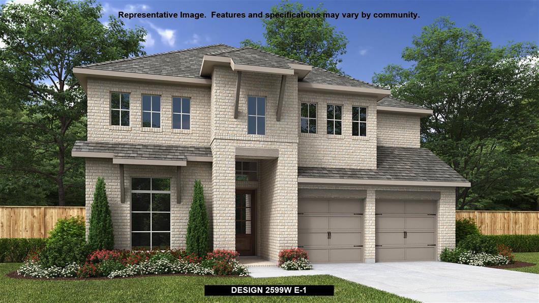 New Home Design, 2,599 sq. ft., 4 bed / 3.5 bath, 2-car garage