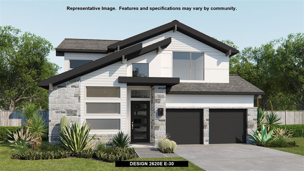 New Home Design, 2,620 sq. ft., 4 bed / 3.0 bath, 2-car garage