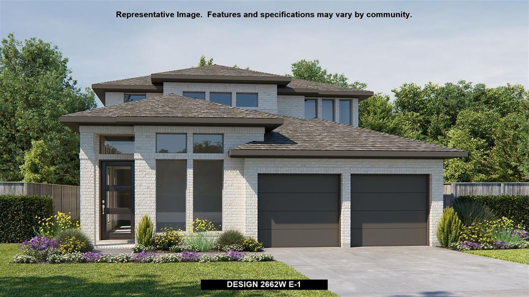 New Home Design, 2,662 sq. ft., 4 bed / 3.5 bath, 2-car garage