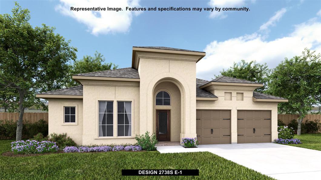 New Home Design, 2,738 sq. ft., 4 bed / 3.0 bath, 2-car garage