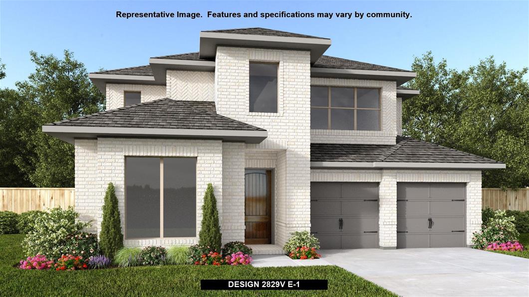 New Home Design, 2,829 sq. ft., 4 bed / 3.0 bath, 2-car garage