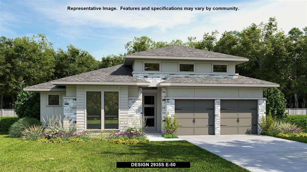 New Home Design, 2,935 sq. ft., 4 bed / 3.5 bath, 2-car garage