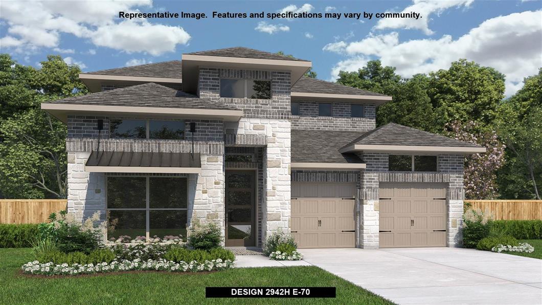 New Home Design, 2,942 sq. ft., 4 bed / 3.5 bath, 3-car garage