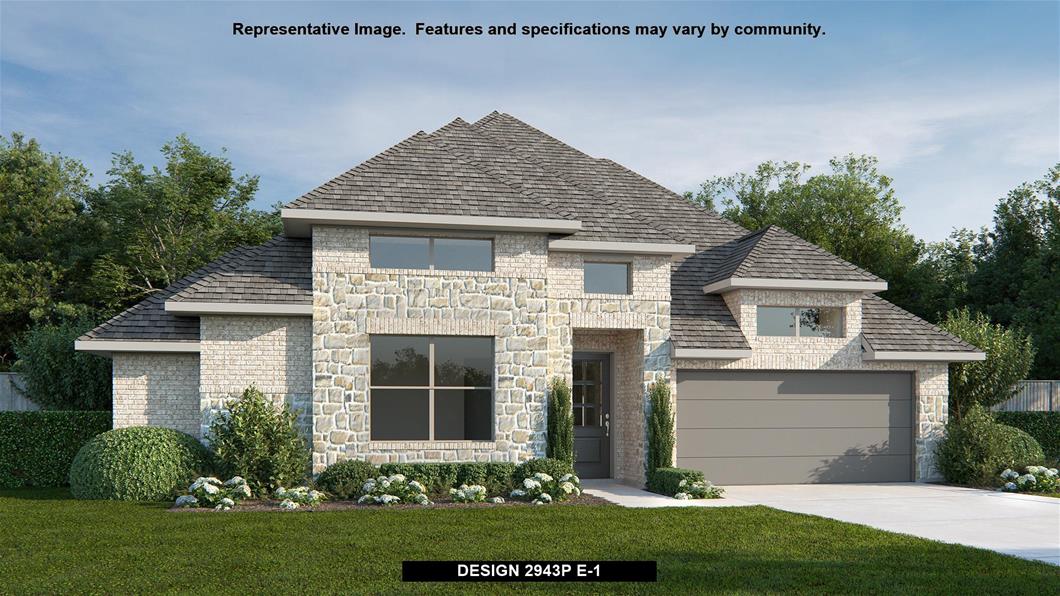 New Home Design, 2,943 sq. ft., 4 bed / 3.0 bath, 2-car garage