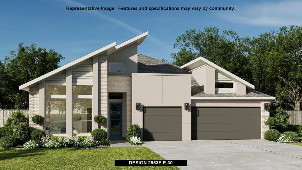 New Home Design, 2,953 sq. ft., 4 bed / 3.5 bath, 3-car garage