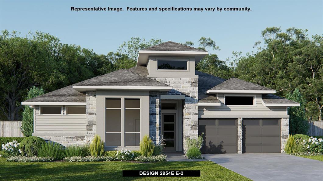 New Home Design, 2,954 sq. ft., 4 bed / 3.0 bath, 3-car garage