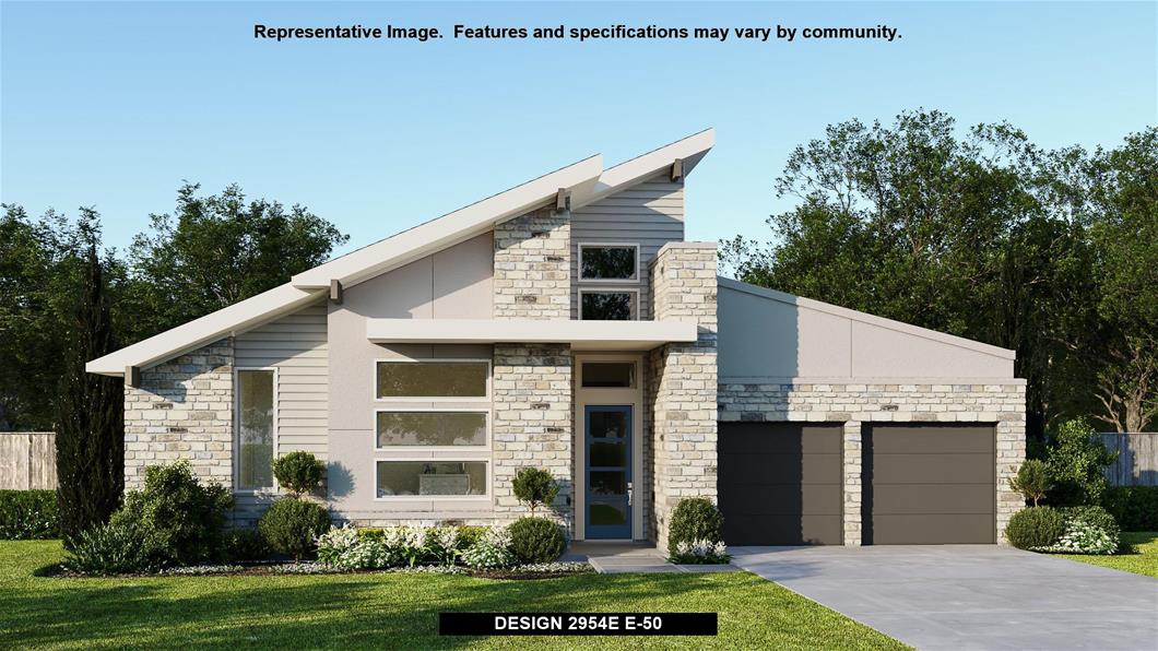 New Home Design, 2,954 sq. ft., 4 bed / 3.5 bath, 3-car garage