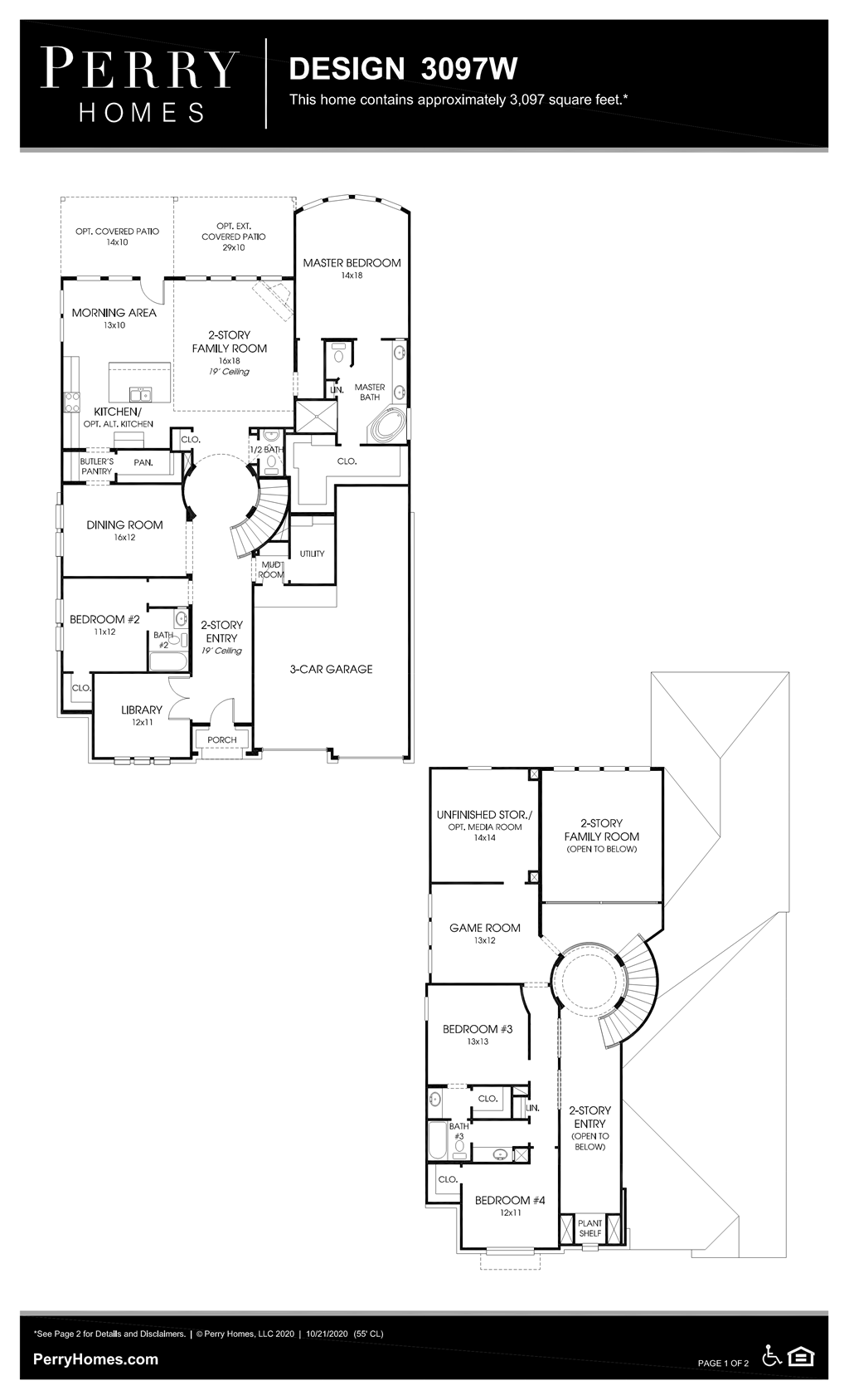 Floor Plan for 3097W