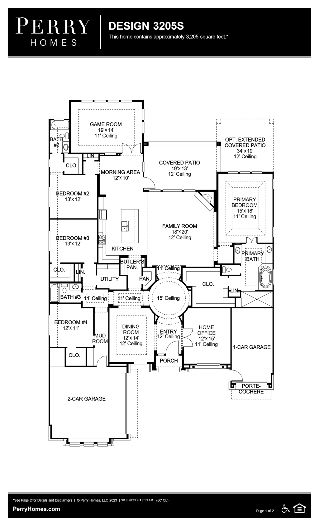 Floor Plan for 3205S