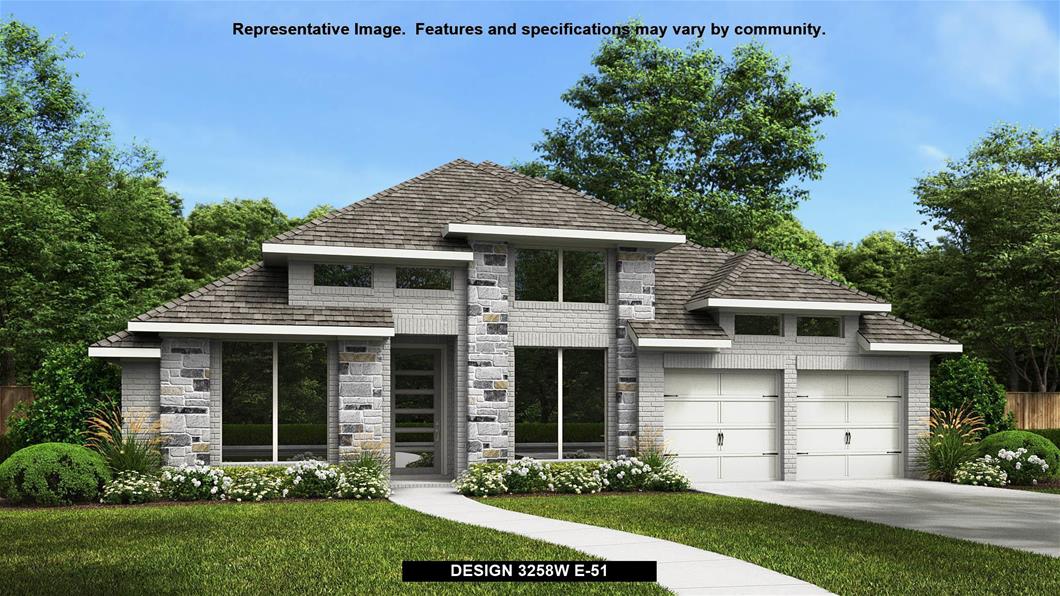 New Home Design, 3,258 sq. ft., 4 bed / 3.5 bath, 3-car garage