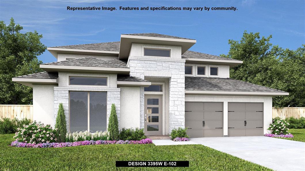 New Home Design, 3,395 sq. ft., 4 bed / 3.5 bath, 3-car garage