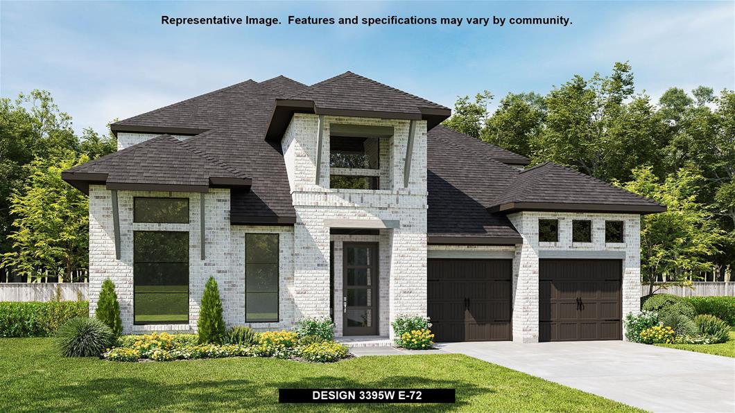 New Home Design, 3,395 sq. ft., 5 bed / 4.5 bath, 3-car garage