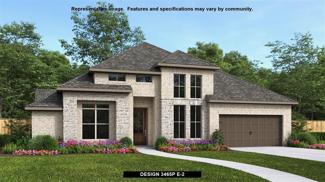 New Home Design, 3,465 sq. ft., 4 bed / 3.5 bath, 3-car garage