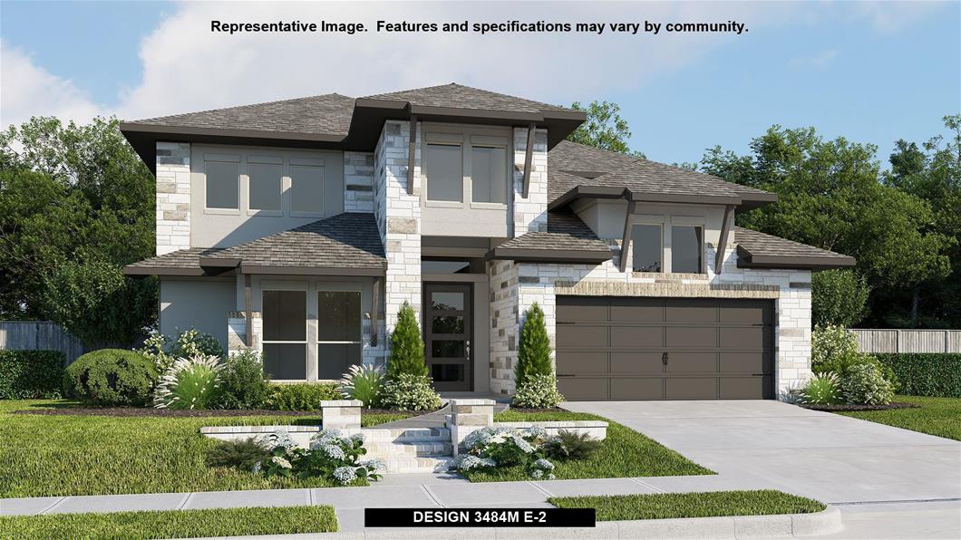 New Home Design, 3,484 sq. ft., 4 bed / 3.5 bath, 3-car garage
