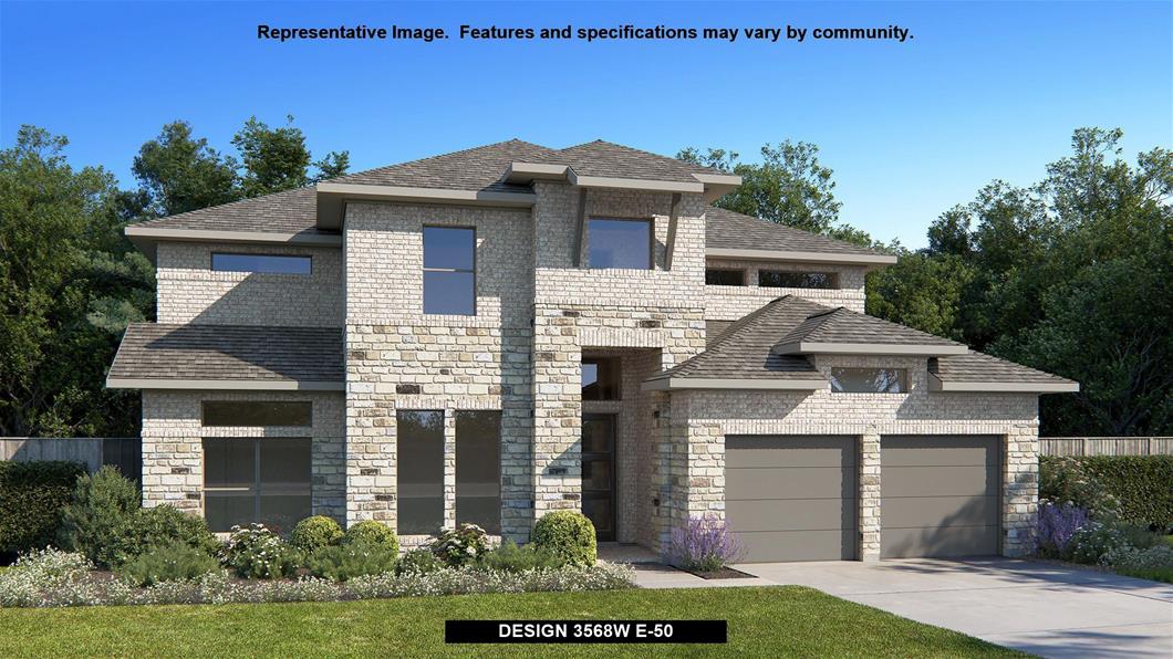 New Home Design, 3,568 sq. ft., 4 bed / 3.5 bath, 3-car garage