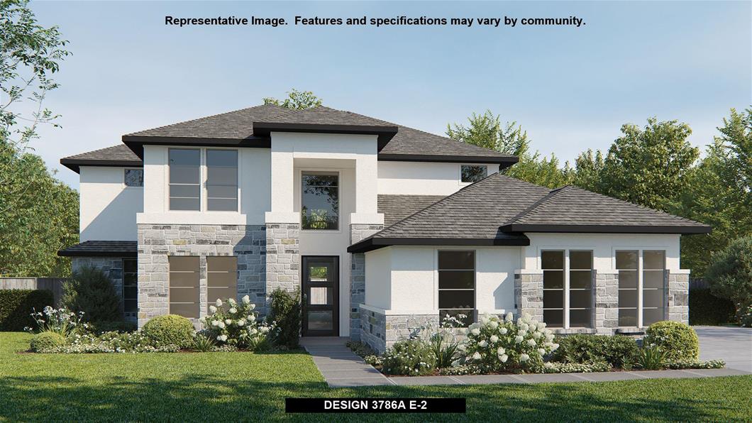 New Home Design, 4,027 sq. ft., 5 bed / 4.5 bath, 3-car garage