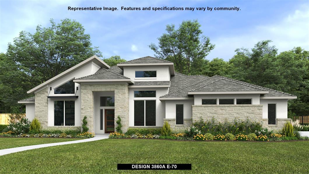 New Home Design, 3,860 sq. ft., 4 bed / 3.5 bath, 4-car garage