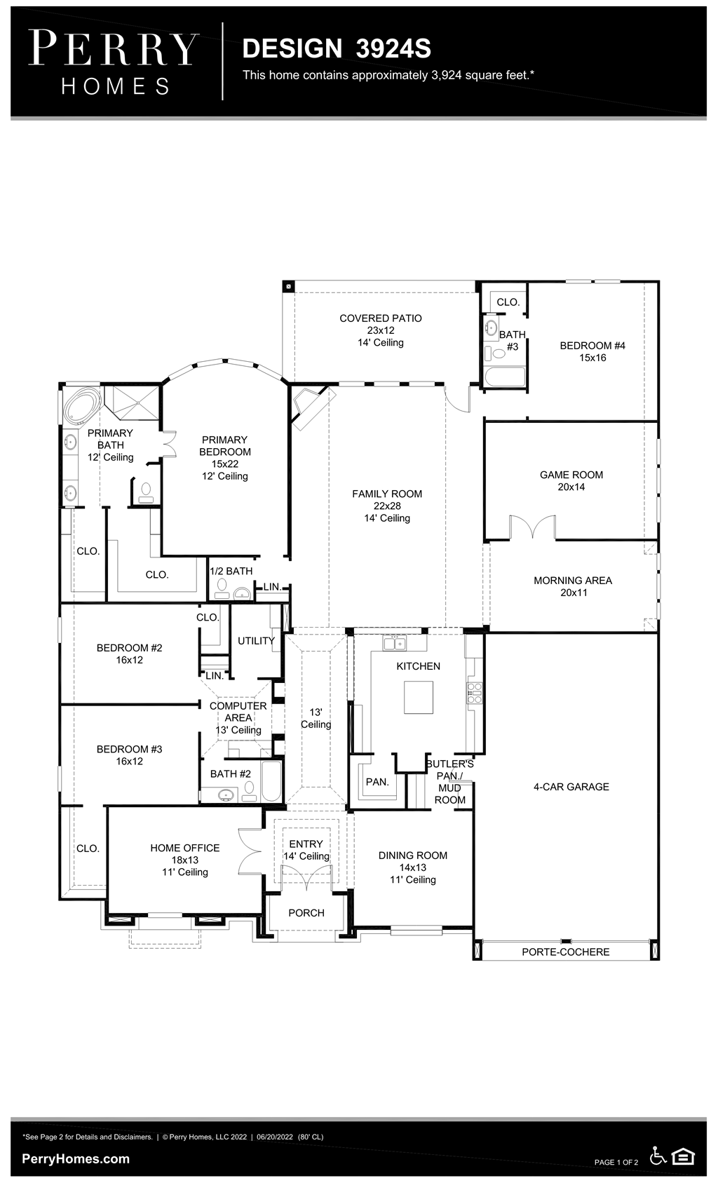 Floor Plan for 3924S